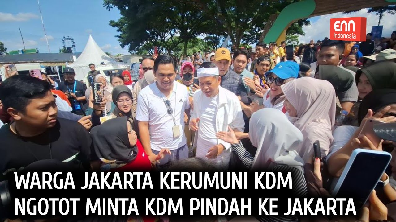 ADDUHH!!! KDM DIMINTA PINDAH PIMPINAN WARGA JAKARTA!!! 