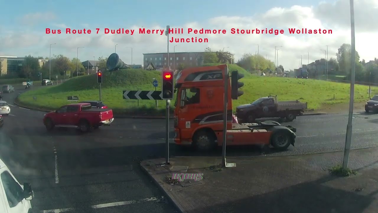 Bus Route 7 Dudley Merry Hill Pedmore Stourbridge Wollaston Junction   4K
