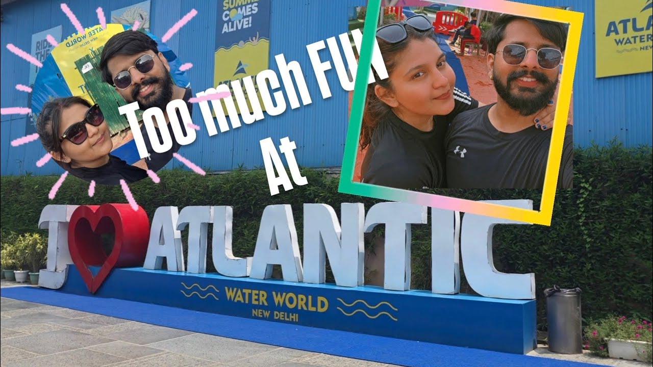 Is This the Craziest Water Park in India?! 💦 | Atlantic Water World Review 🔥
