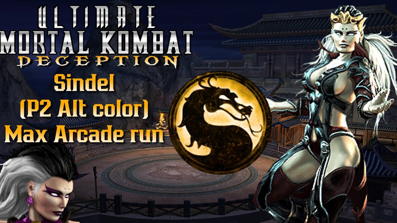 Ultimate Mortal Kombat Deception Sindel (P2 ALT color)MAX arcade run