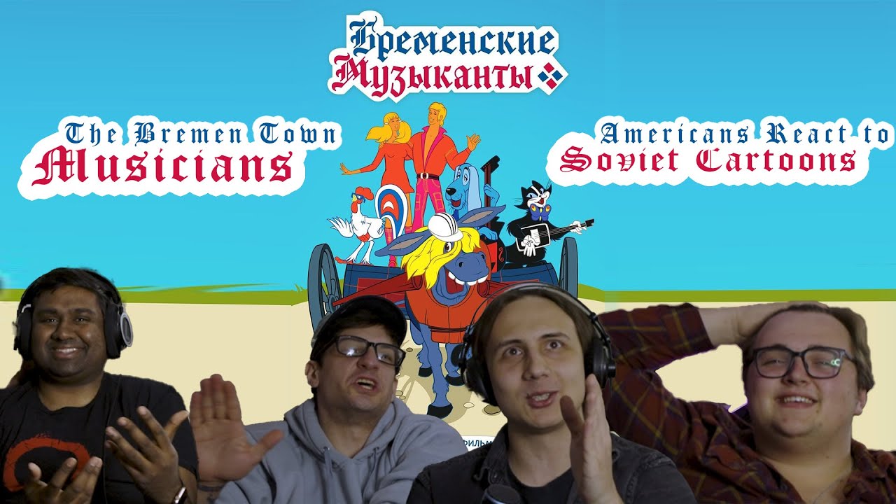 Americans React To Soviet Cartoons | 