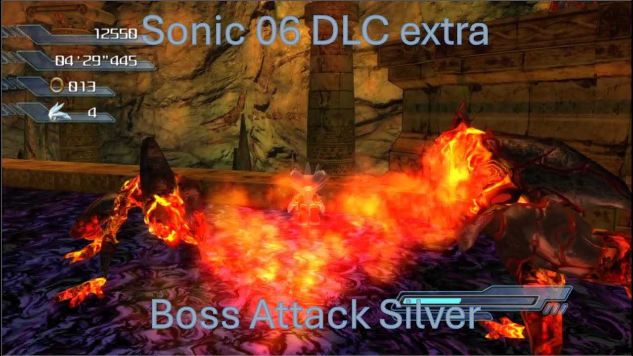 Sonic 06 DLC Extra - Boss Attack Silver