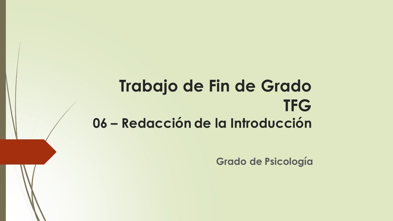 06   Redacción de la Introducción