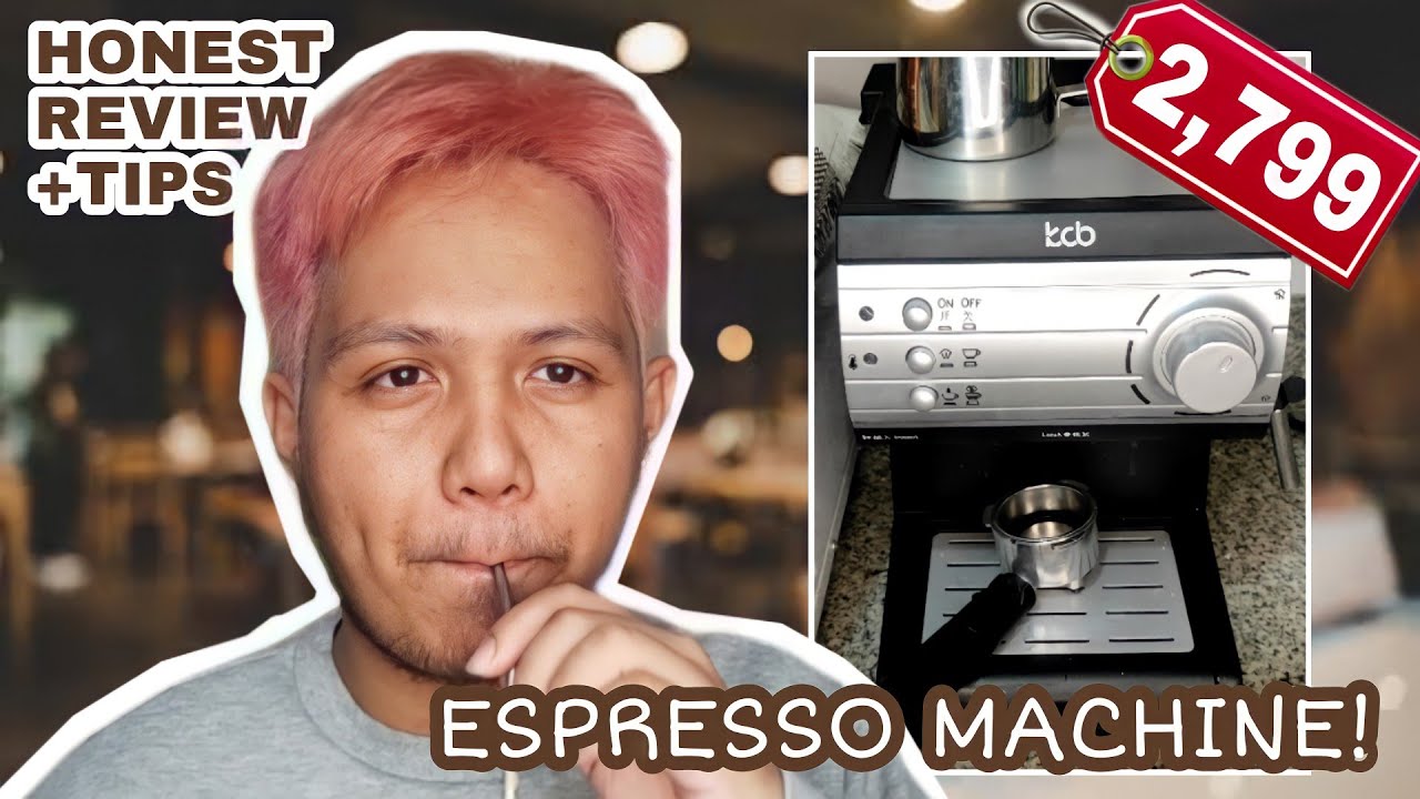 Pinakamurang Espresso Machine sa Shoppee Review | KCB/DONLIM