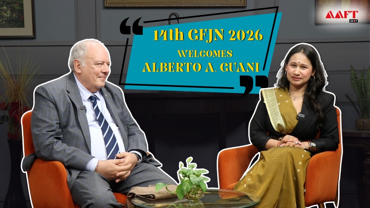 14th GFJN | Mr. Abberto A. Guani | AAFT 24x7