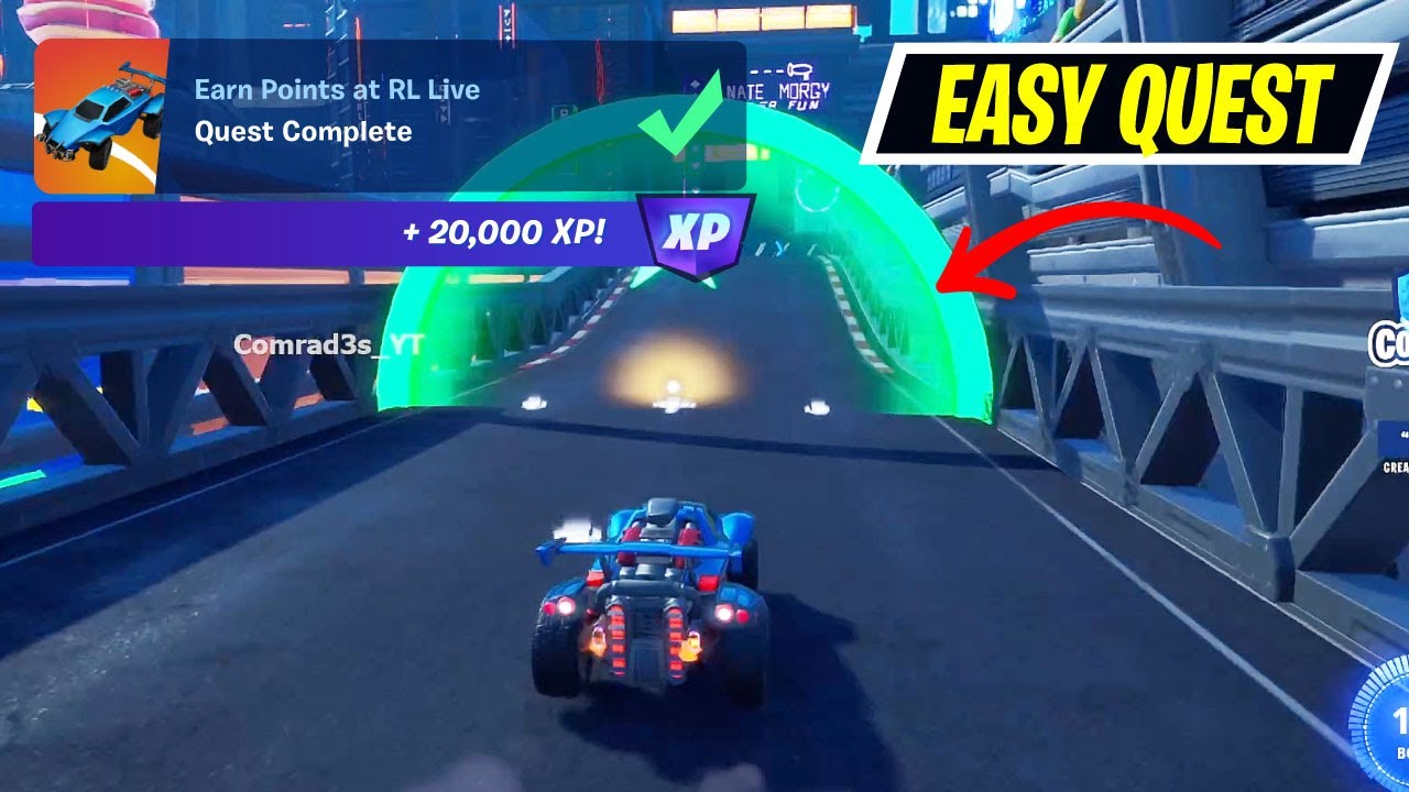Earn Points at RL Live Fortnite