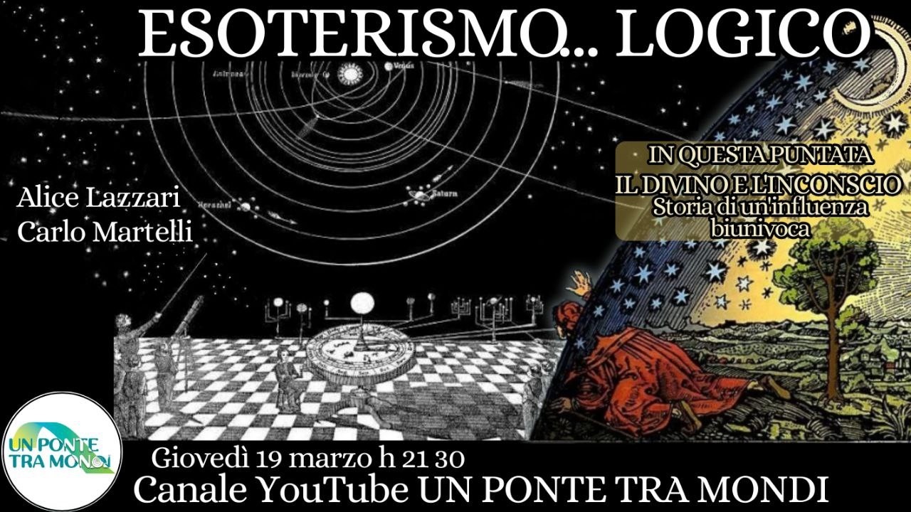 Annuncio trasmissione: IL Divino e l'inconscio, storia di un'influenza biunivoca