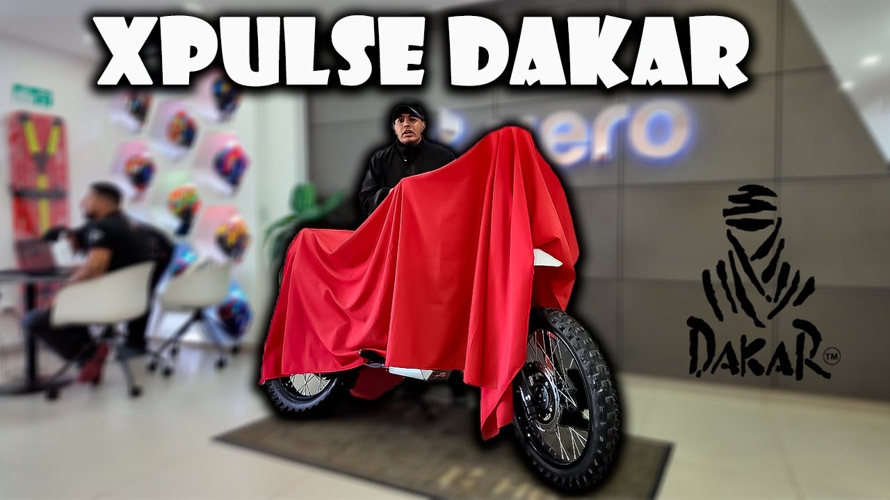 Nueva XPULSE Rally Edicion DAKAR - Sacamos Prototipo 😱