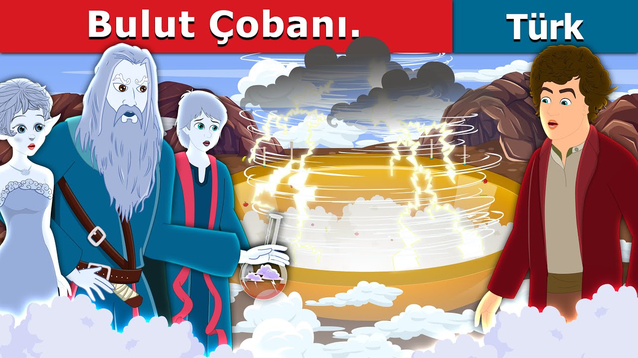 Bulut Çobanı | The Shepherd of the Clouds Story in Turkish | @TurkiyaFairyTales