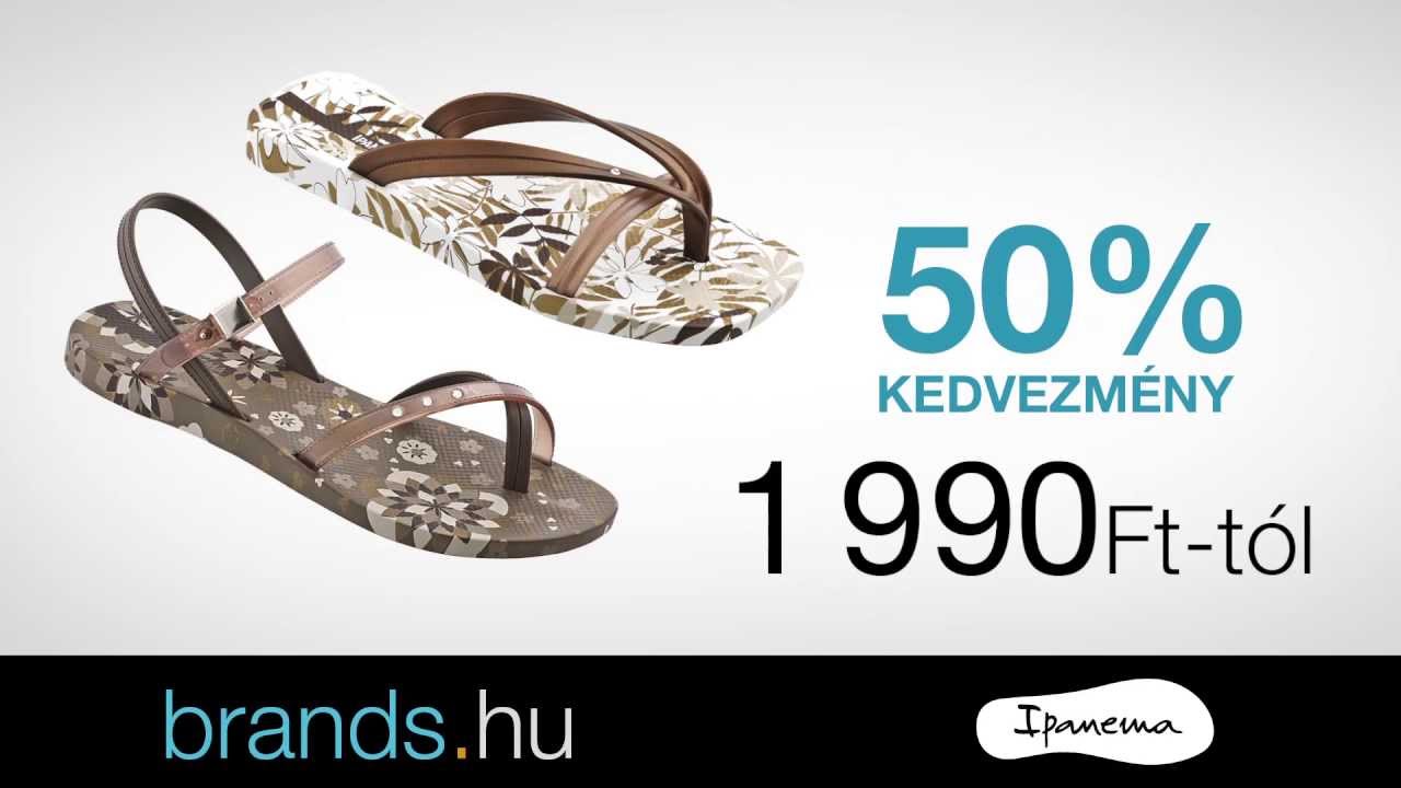 Brands.hu - Ipanema papucsok, szandálok és Fundango Pólók akciója