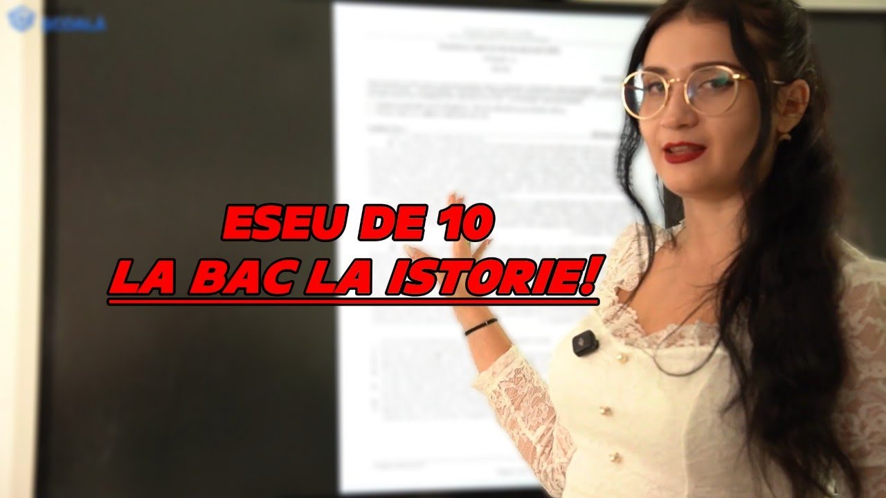 ❗Cum să faci un ESEU de NOTA 10 la ISTORIE BAC❗