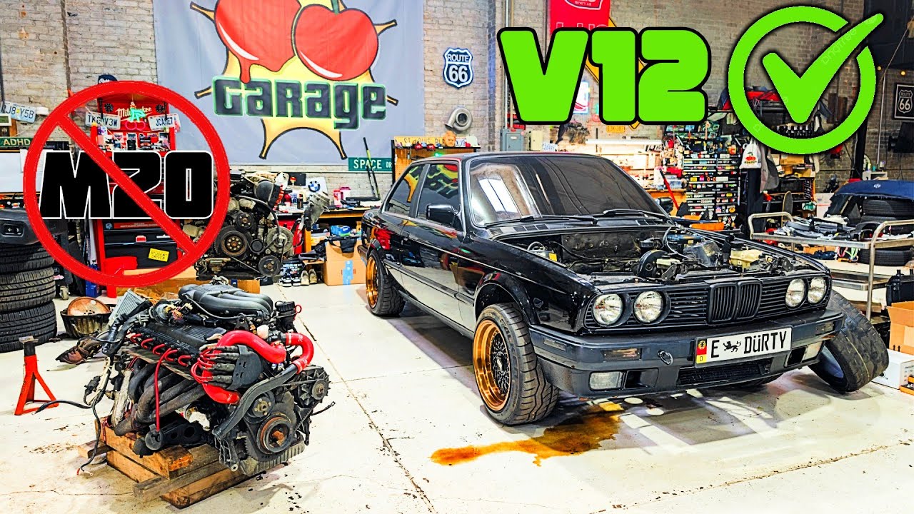 Проект E30 V12....Прощай, M20!!!