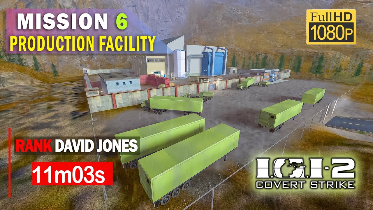 I.G.I.2: Covert Strike | Mission 6 Production Facility | Stealth & Action