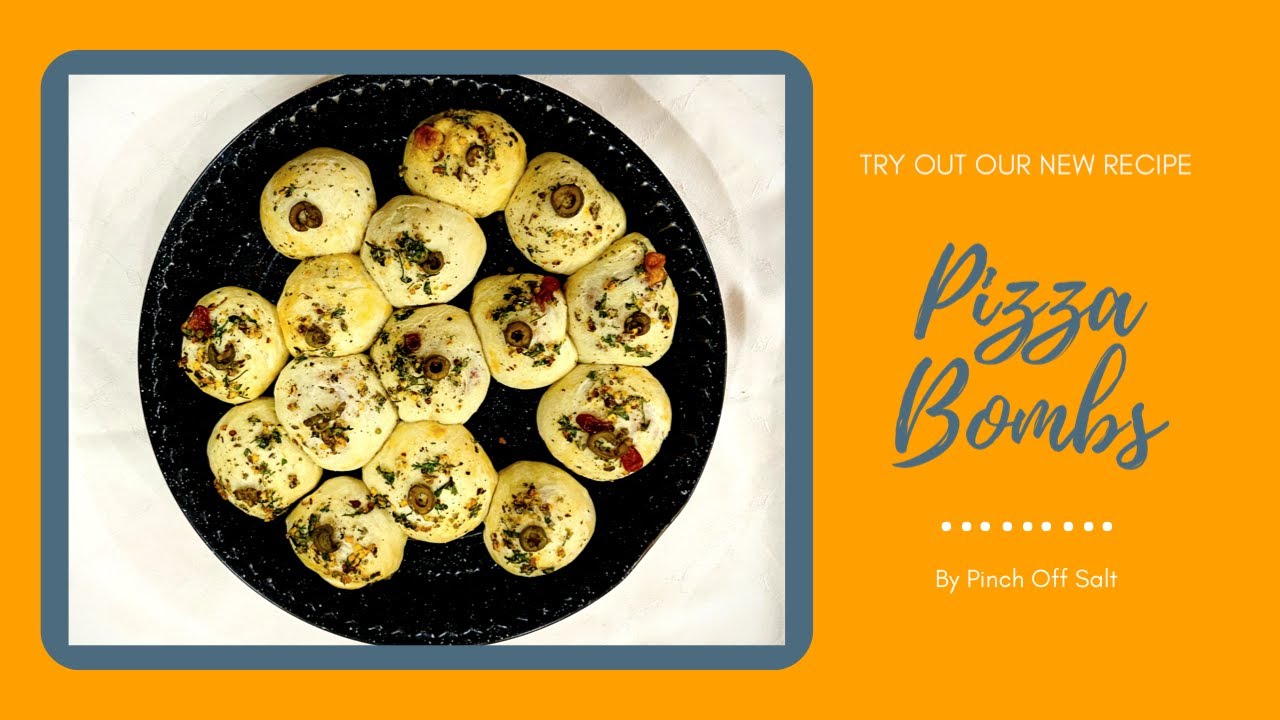 Melting Pizza Bombs Recipe| Pizza Pockets |Stuffed With Cheese | Stuffed With Veggies | Cheesy Bites