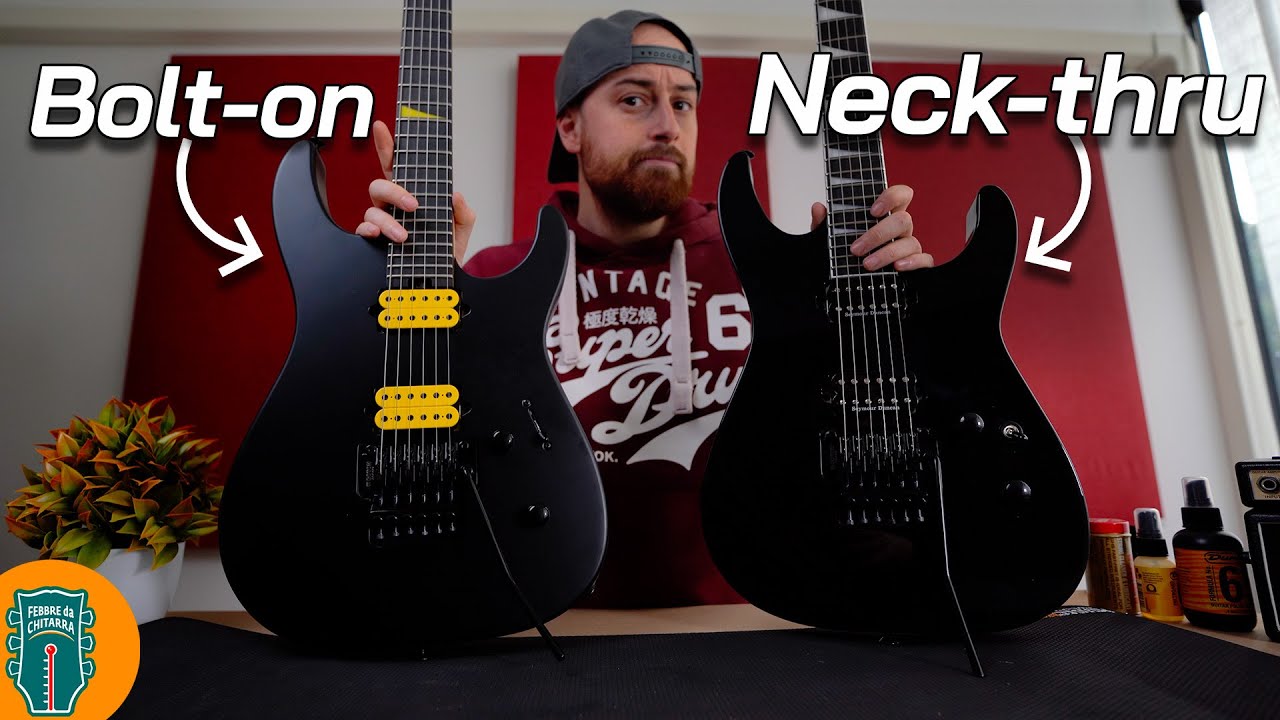 Perché queste CHITARRE costano di PIÙ? Bolt-on VS Neck-Thru | StrumentiMusicali.Net
