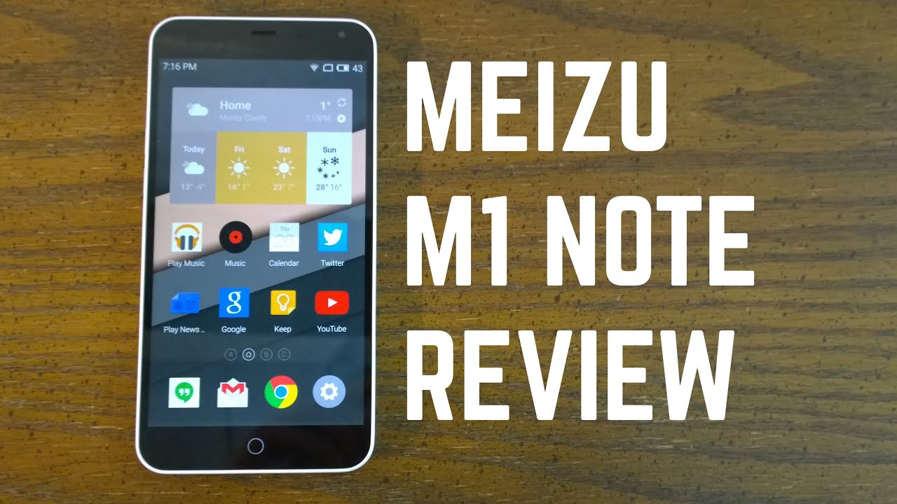 Meizu M1 Note Review