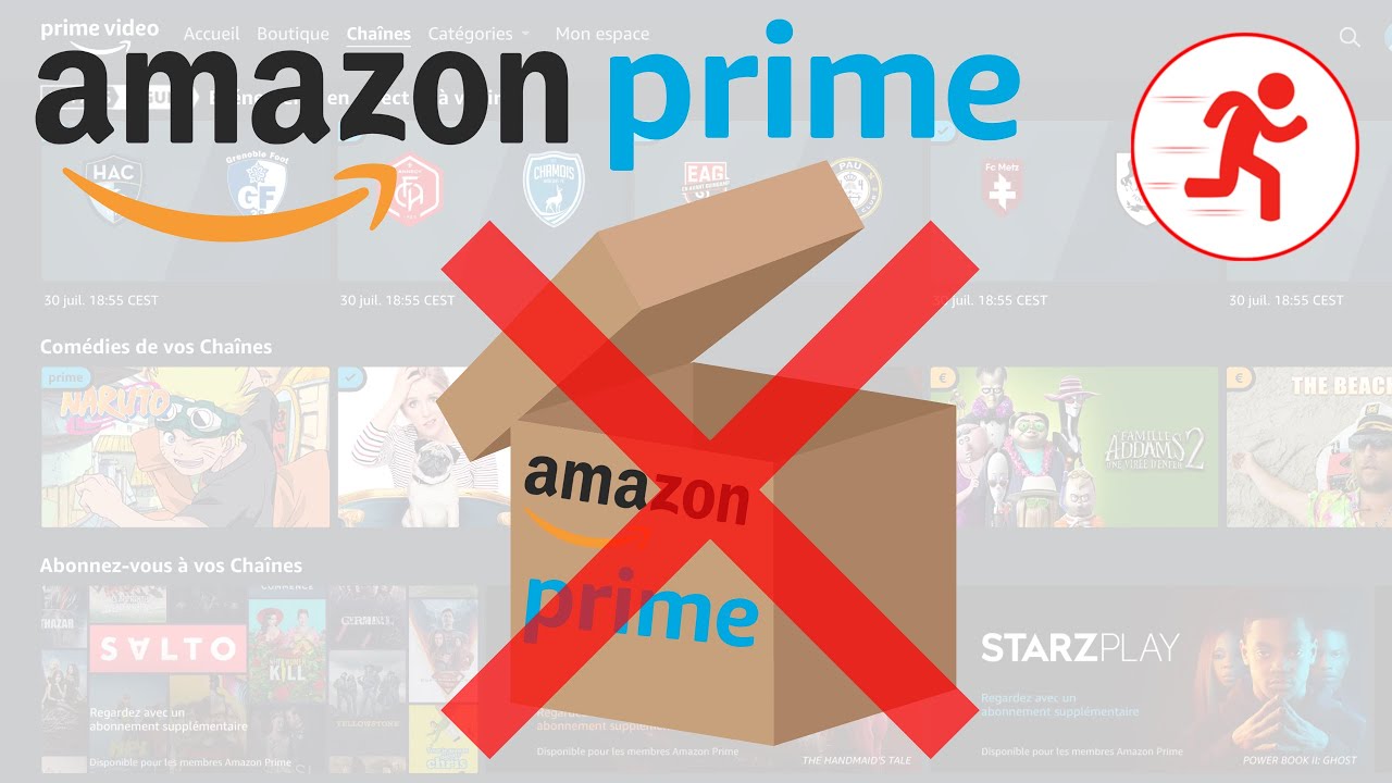 Supprimer un abonnement Amazon Prime