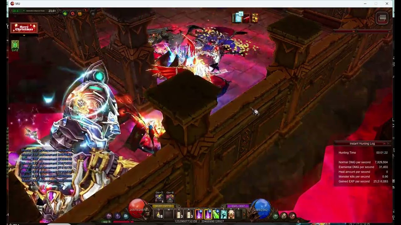 MU Online Webzen - Knigh -  Farm Elite using Temple Guard Sword