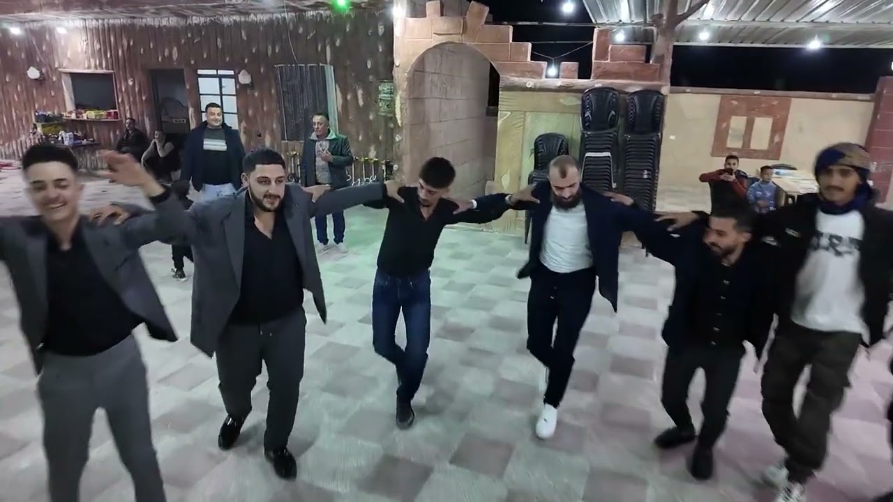 حفلة خطوبة خلف النشمي ج1 الفنان حسين طوران (بروفا) قبل البدء 