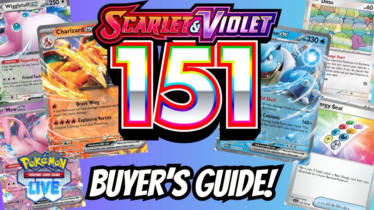 Scarlet & Violet - 151 Card Crafting Guide for PTCGL