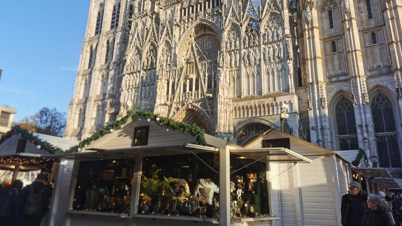 🎄Marché de noël de Rouen🎅🏻 #vlog