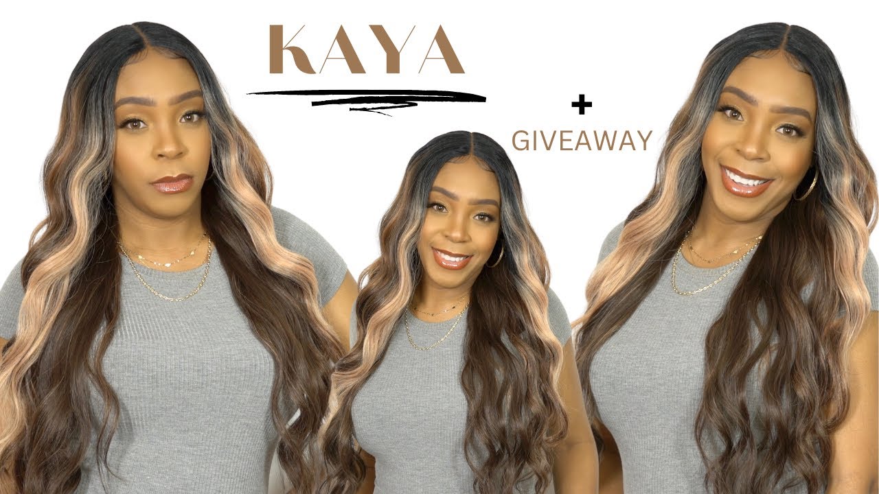 Outre Synthetic Hair HD Lace Front Wig - KAYA +GIVEAWAY --/WIGTYPES.COM