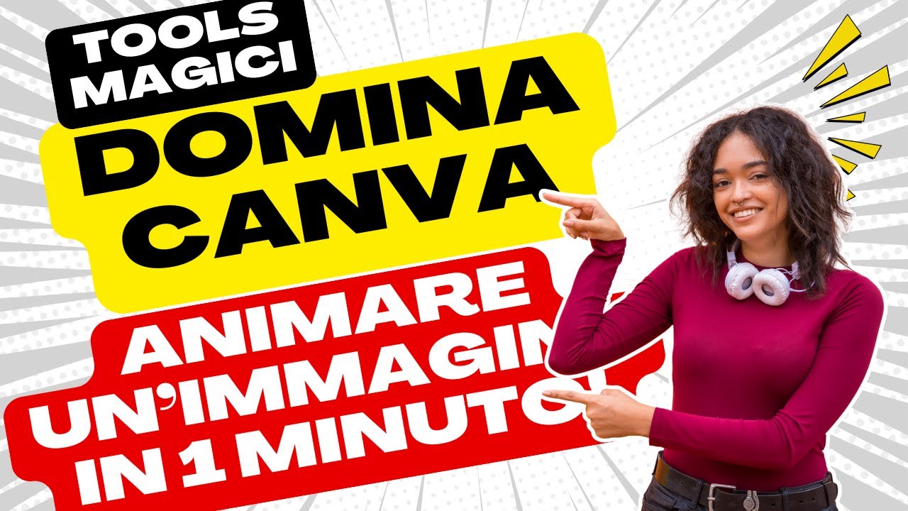 Trasforma un’immagine in un’animazione in 60 secondi 🚀 (con Canva) #shorts