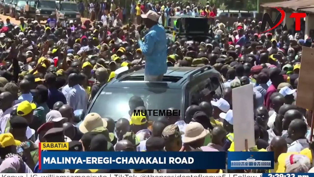 LISTEN TO PRES RUTO PROMISES TO VIHIGA RESIDENTs!!