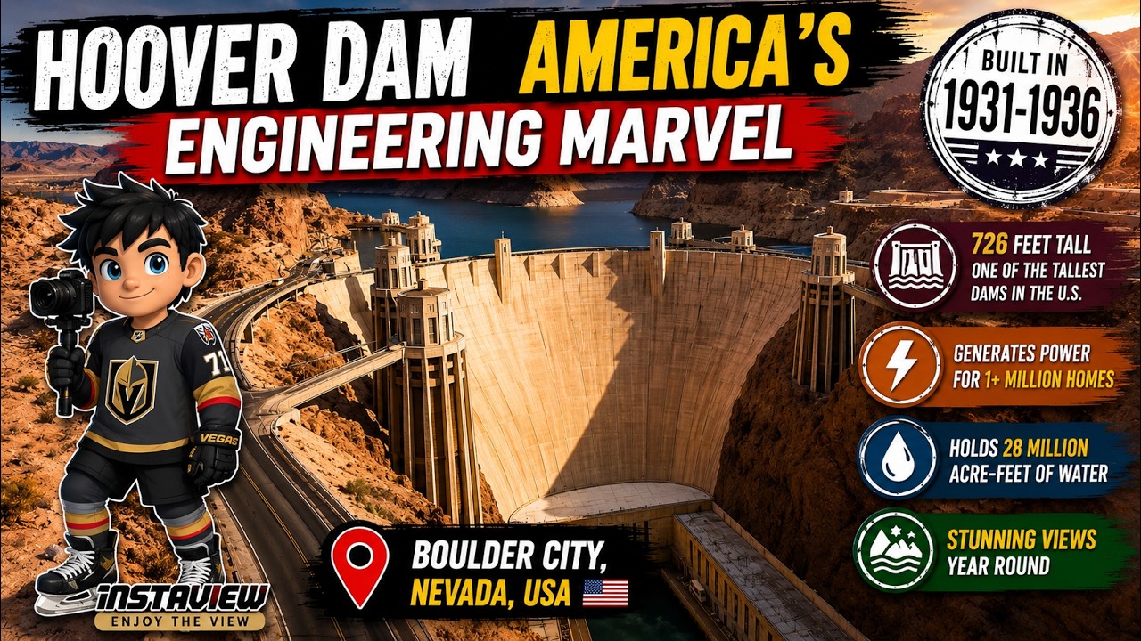 Walking Tour of Hoover Dam | Engineering Marvel on the Colorado River