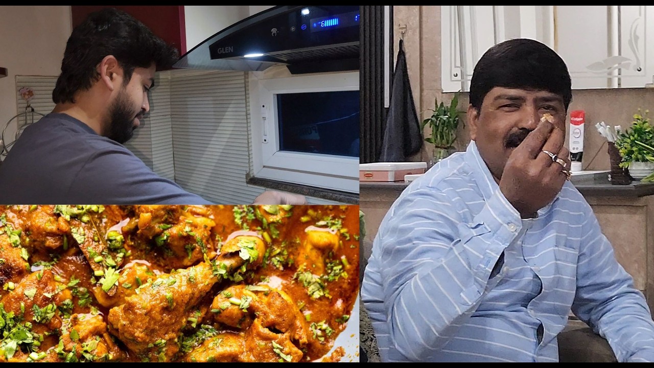 Aaj bhaiya ne sab ke liye chicken banaya😋 |vlog#40