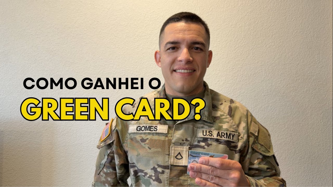 Como eu ganhei o Green Card?