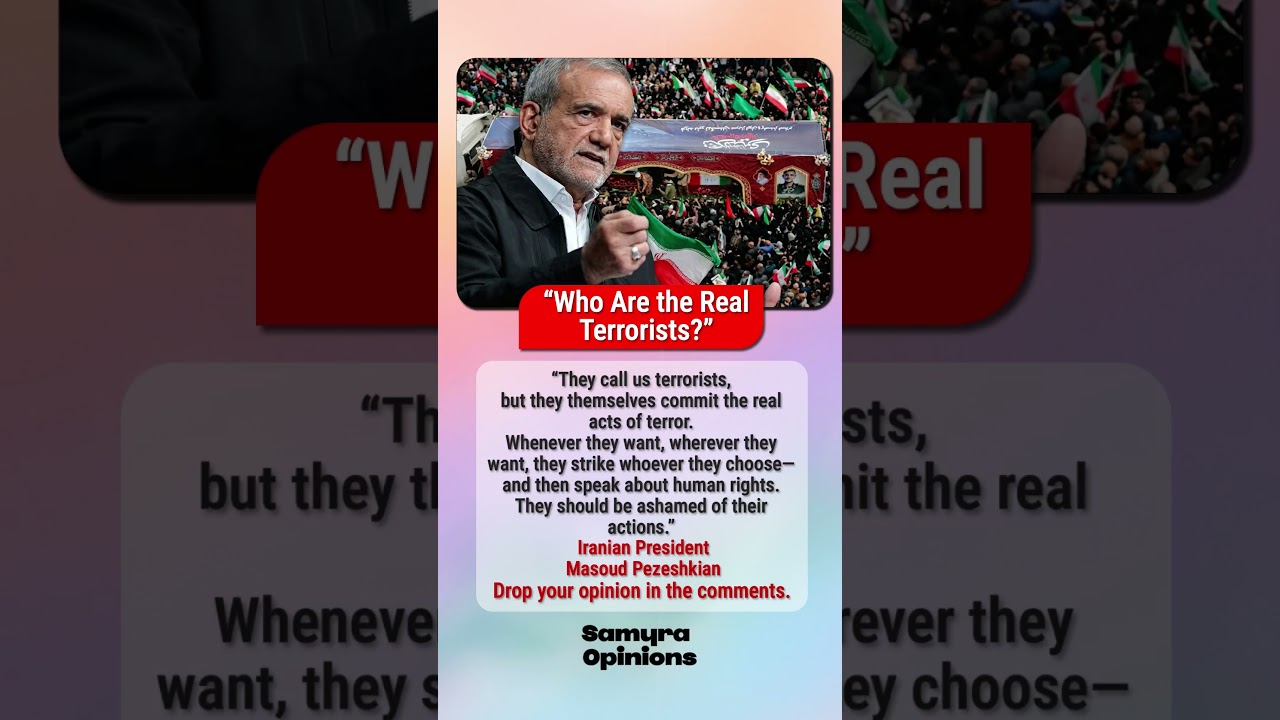&ldquo;&lsquo;Who Is the Real Terrorist?&rsquo; Iran President&rsquo;s Statement Goes Viral!&rdquo;