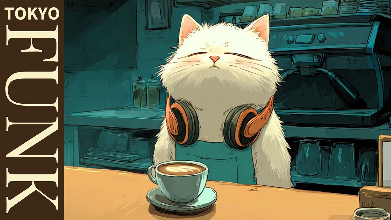 /𝐧𝐨 𝐦𝐞𝐨𝐰𝐫𝐢𝐬𝐭𝐚 𝐜𝐚𝐟𝐞 | 80's Tokyo Funky Lofi Playlist 🎧 | Broadcasting Beyond | Relax & Chill & Study
