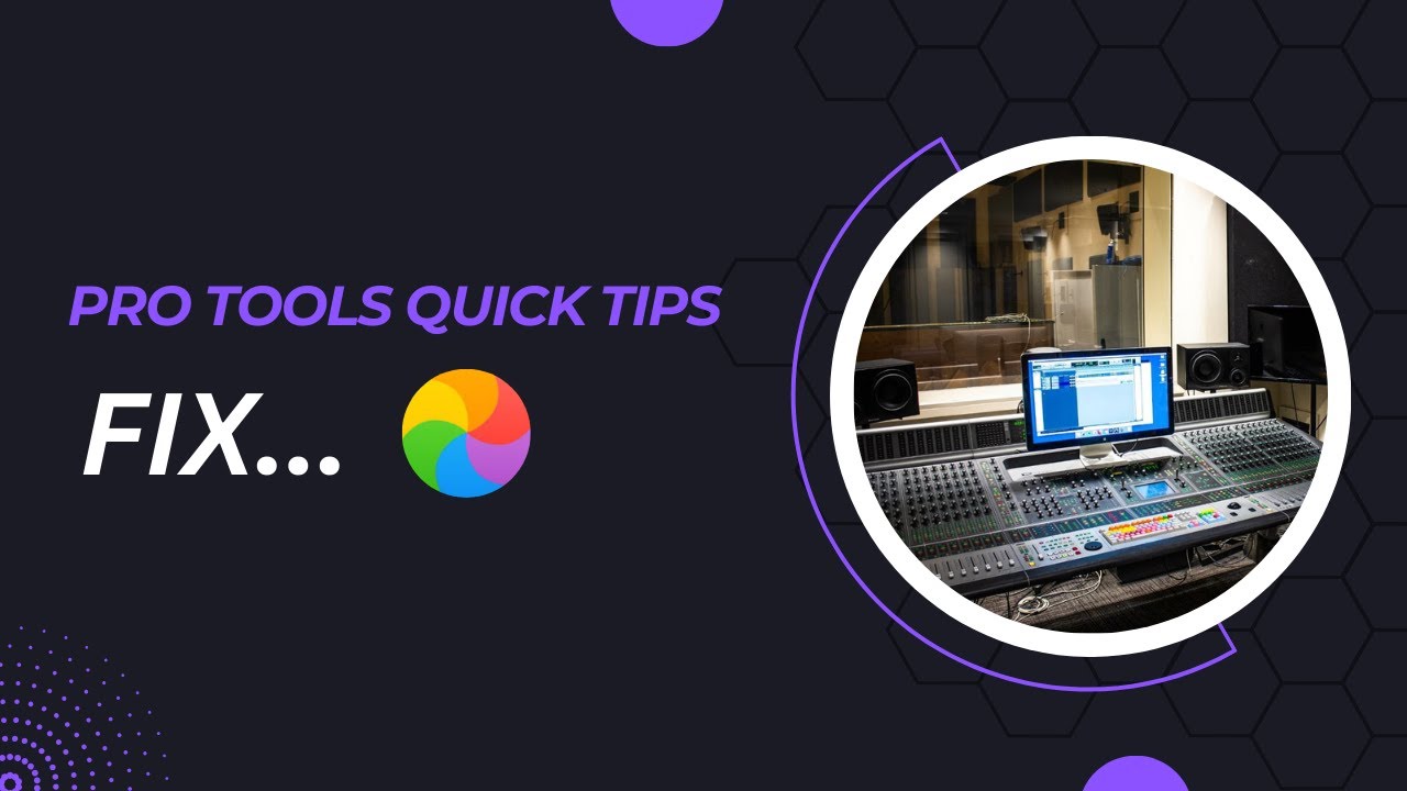 Краткий совет по Pro Tools — как устранить зависание/сбой сессии.