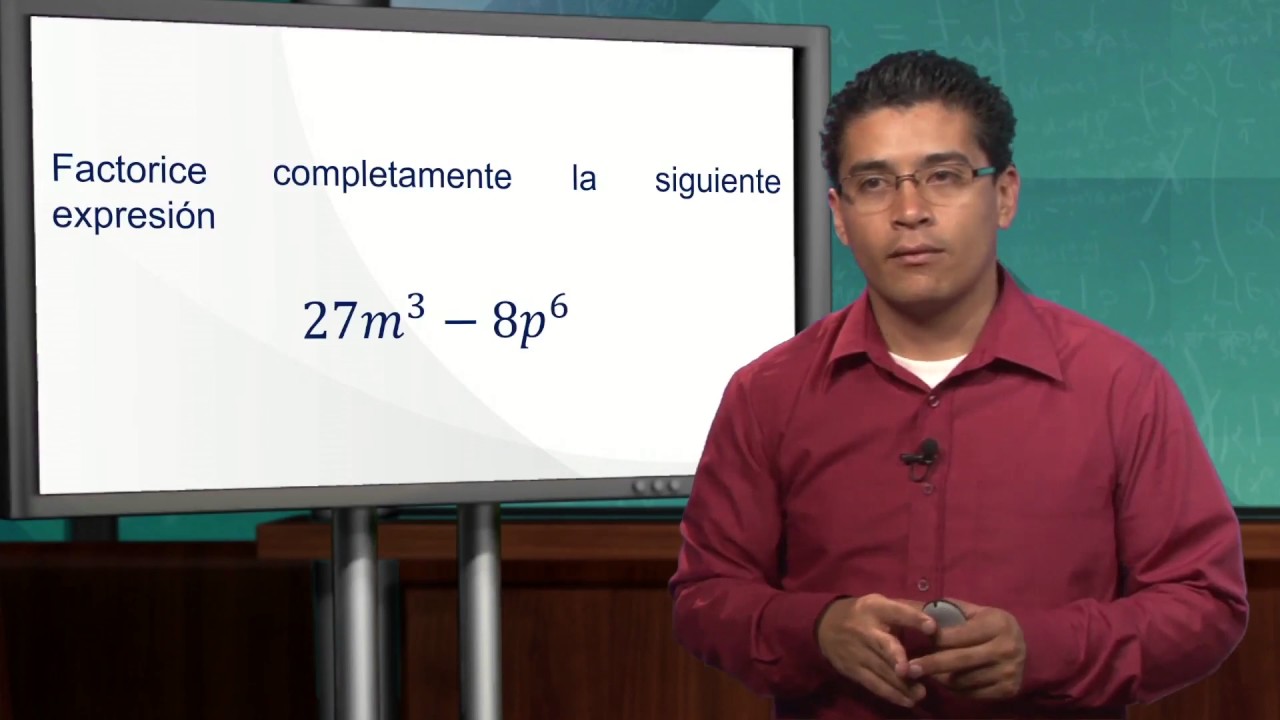 Factorización usando los productos notables