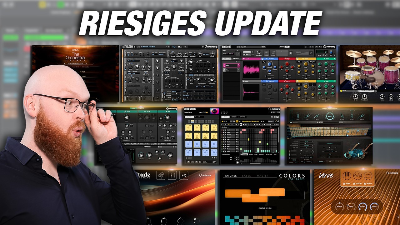 NEU bei Steinberg: Groove Agent 6 & Absolute 7