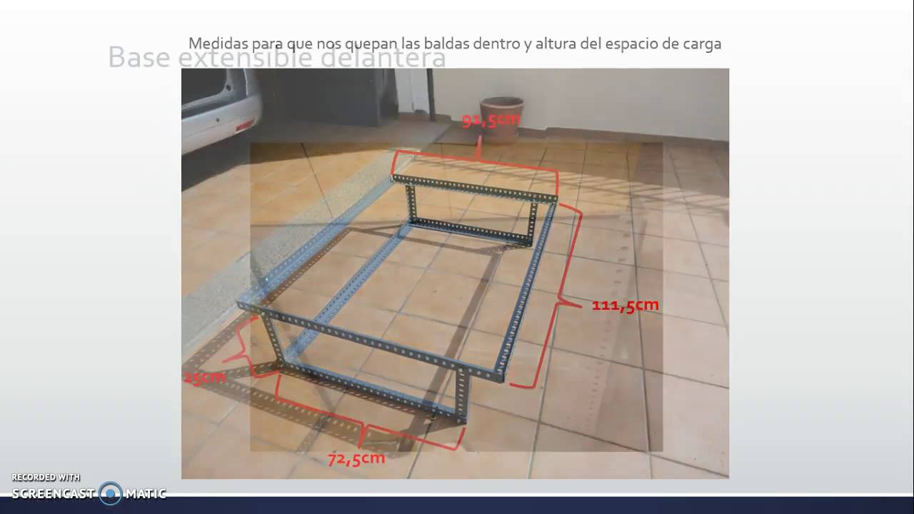 Camperizar Citroën C4 Picasso 5 plazas