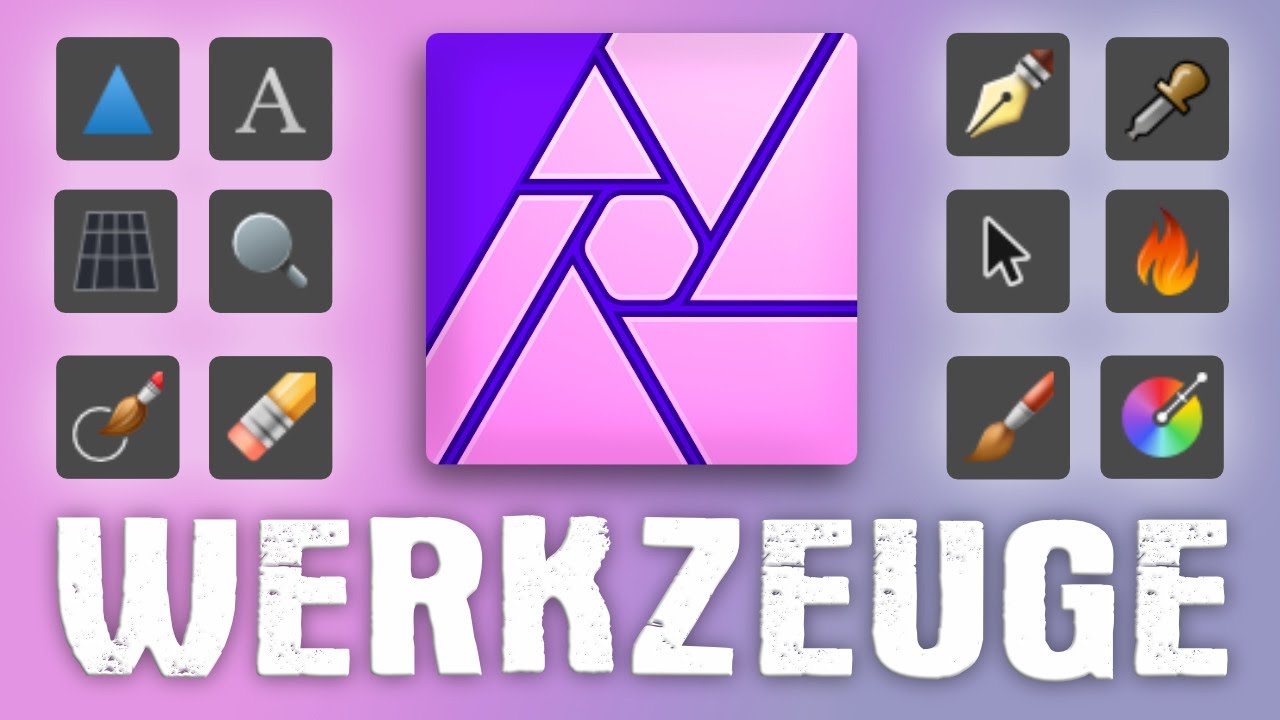 Affinity Photo | WERKZEUGE im Überblick