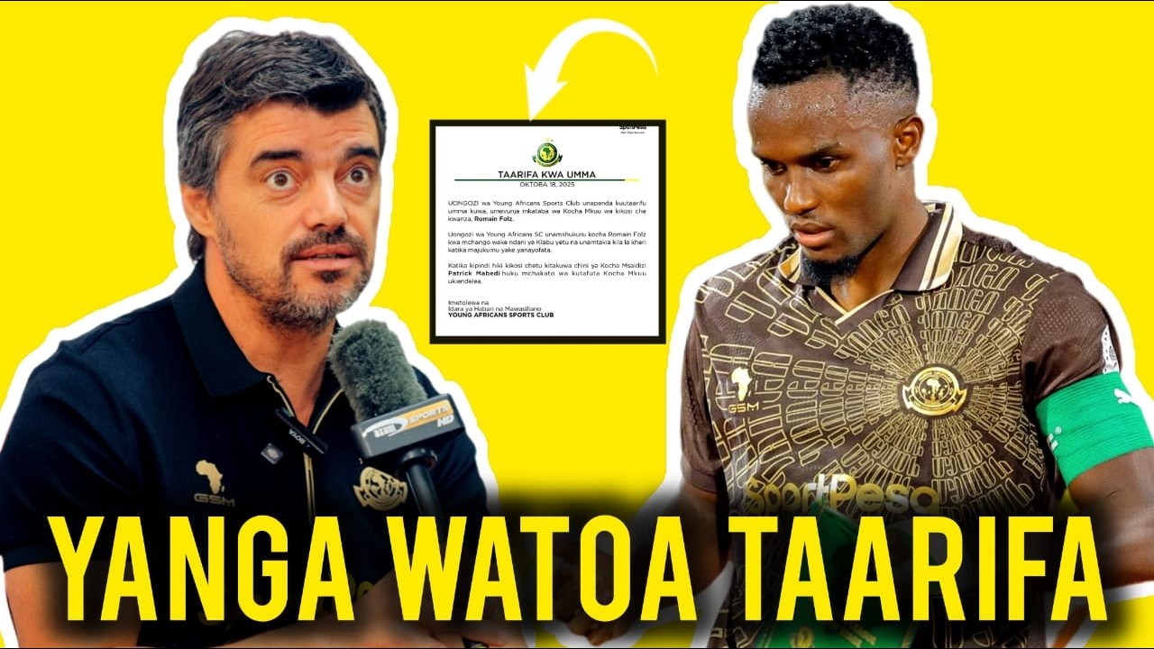 YANGA : HAPA SASA ITAKUWAJE..? TAARIFA YA JOB IMETOKA RASMI