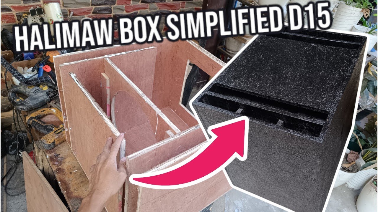 How to Make a Halimaw Box Simplified D15 (FREE Plan!) | Step-by-Step DIY Tutorial