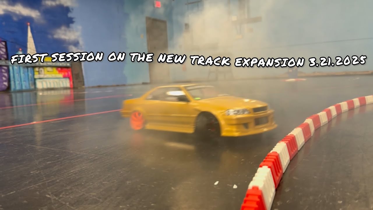 First drift session on the new track expansion. Phase 1 3.21.2025