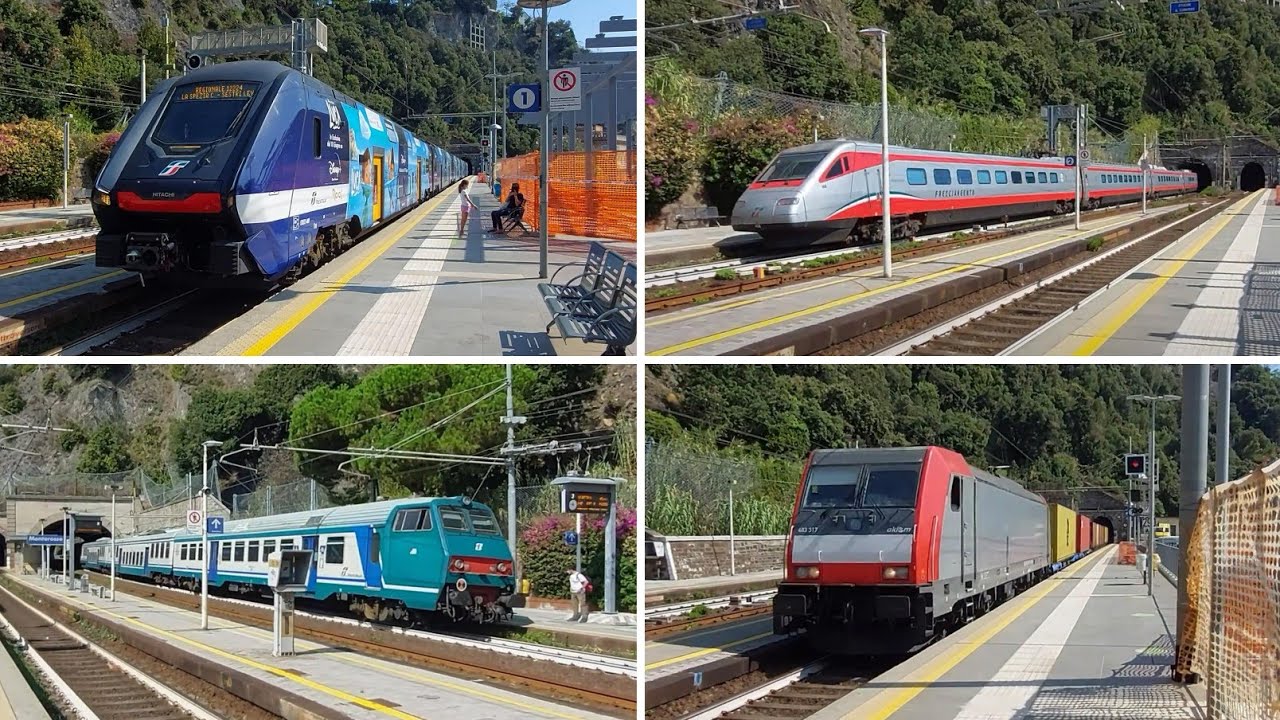 TRENI ALLE 5 TERRE: Quarta Parte - Monterosso