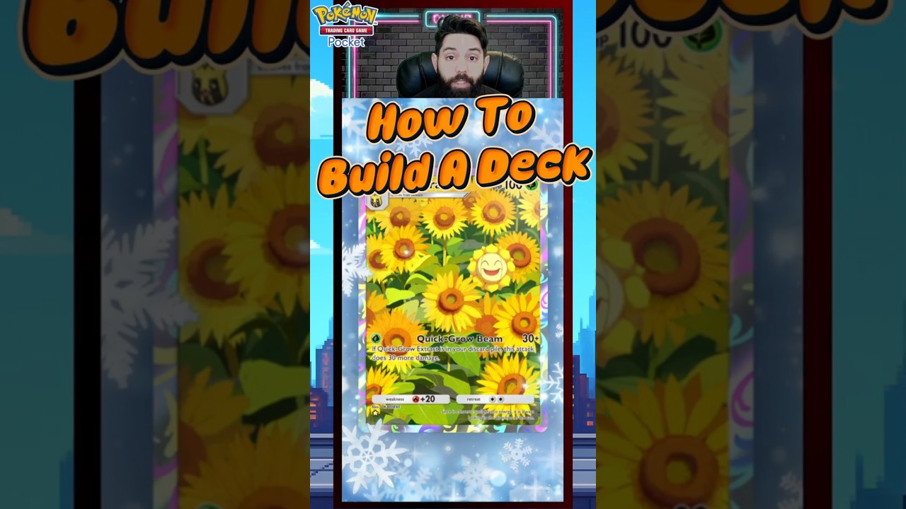 How To Build A Deck: Sunflora | Pokemon TCG Pocket
