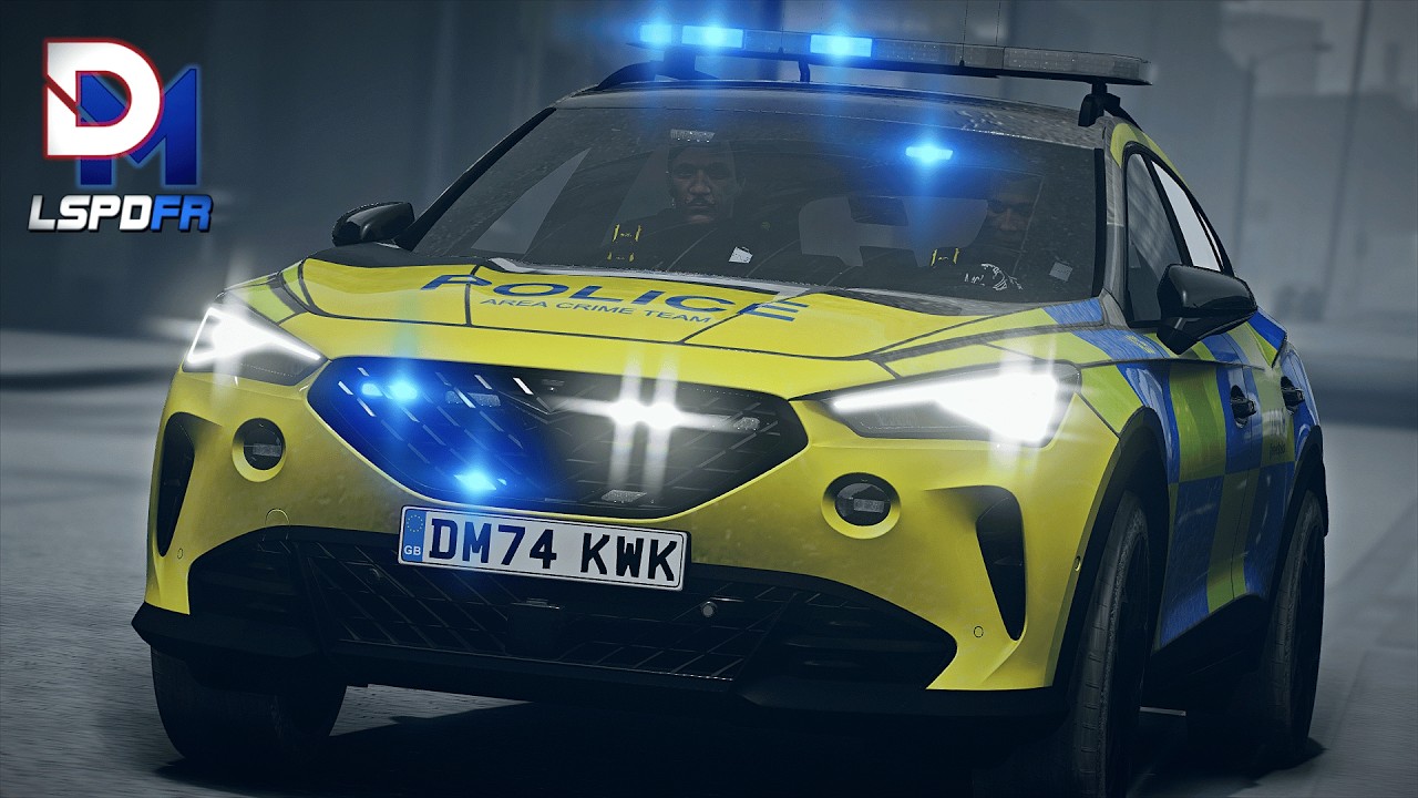 Прячешься в полицейском участке?! | Мод на британскую полицию для GTA 5 - UK LSPDFR
