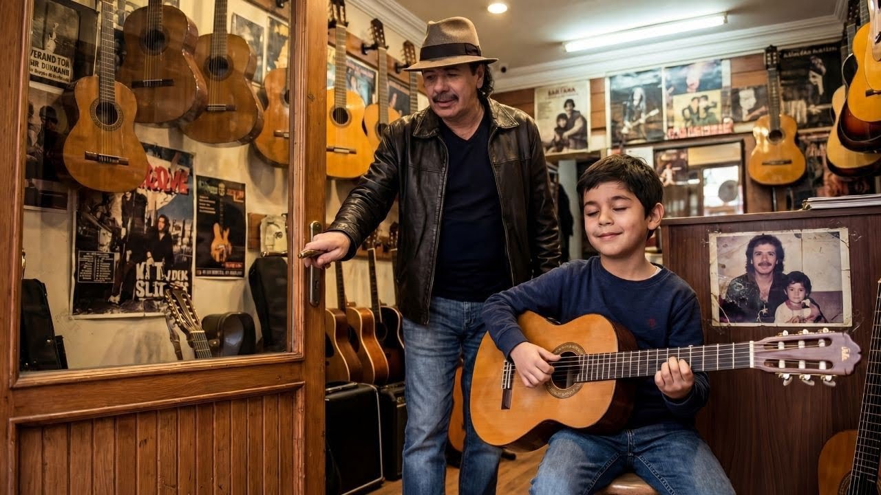 Blind 8-Year-Old Plays Santana's Song BETTER Than Santana - His Reaction Will Make You Cry