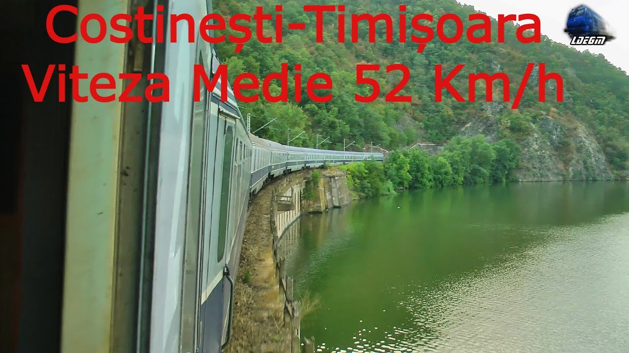 Călătorie de la Costinești la Timișoara cu Trenul pe la Porțile de Fier - August 2021