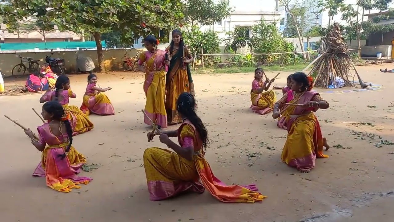 Sankranthi Sambaraalu 2025- ZPHS PANDRANGI
