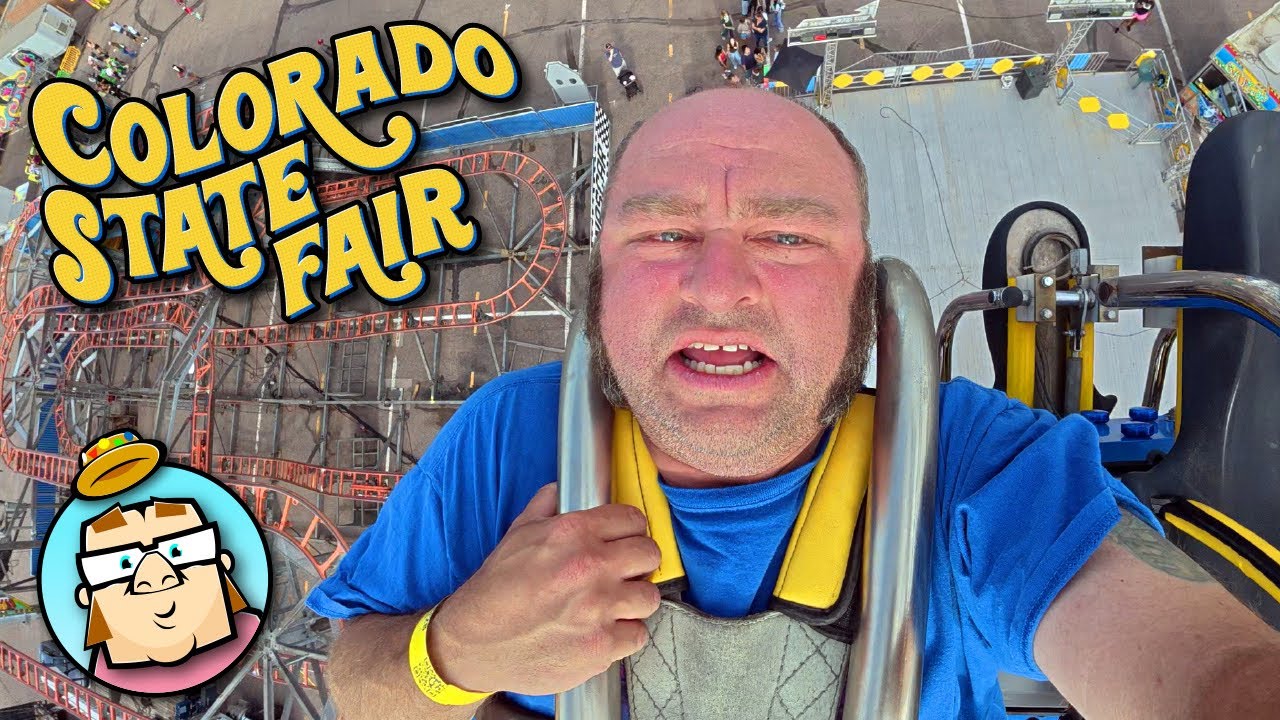 Scariest Carnival Rides Ever! Colorado Green Chile Slopper - Colorado State Fair - Pueblo, CO