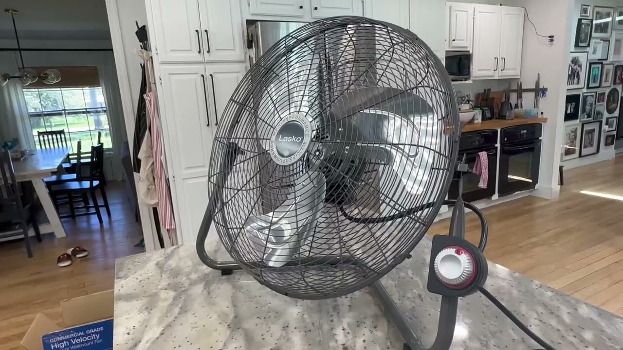 Lasko High Velocity Fan with QuickMount for Floor or Wall Mount Use Review