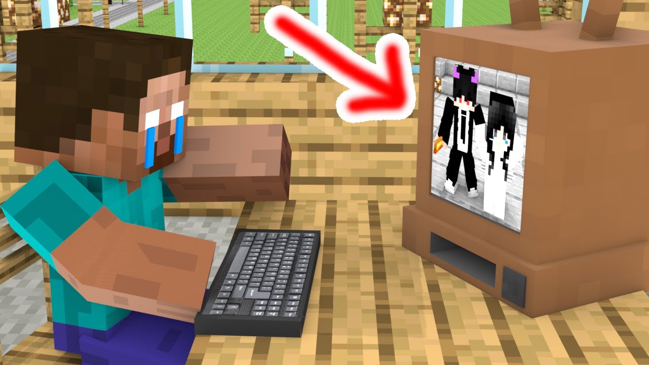 Herobrine , A Bad Guy Kidnapped Sadako - Minecraft Animation